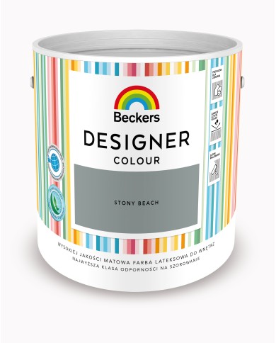 Designer Colour Stony Bea 2,5L - Farba do wnętrz i elewacji Designer Colour Stony Bea 2,5L - Farba do wnętrz i elewacji