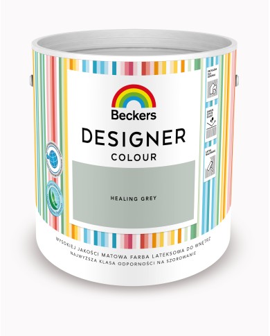 Designer Colour Heali.Grey 2,5L - Farba do wnętrz Designer Colour Heali.Grey 2,5L - Farba do wnętrz