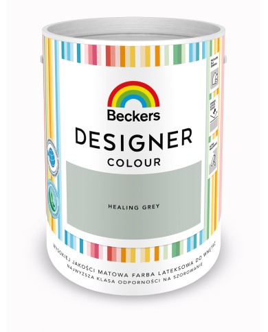 Designer Colour Heali.Grey 5L - Idealny wybór dla Twojego wnętrza Designer Colour Heali.Grey 5L - Idealny wybór dla Twojego wnętrza