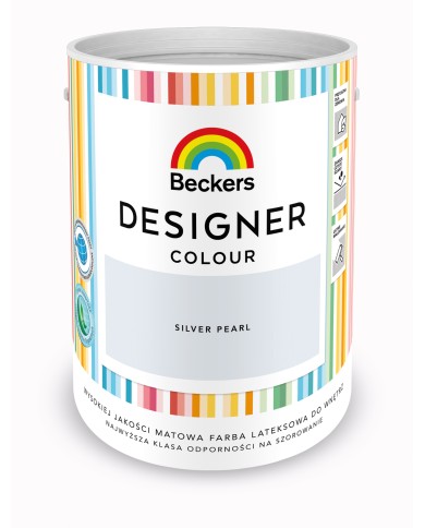 Designer Colour Silver Pearl 5L - Farba do wnętrz i elewacji Designer Colour Silver Pearl 5L - Farba do wnętrz i elewacji