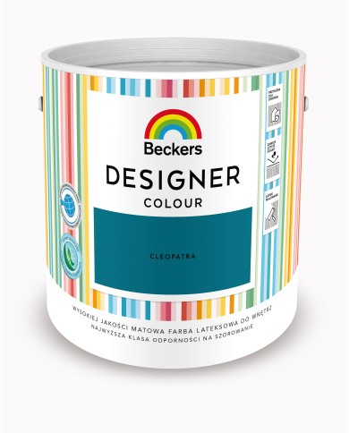 Designer Colour Cleopatra 2,5L - Farba do wnętrz w najlepszej cenie Designer Colour Cleopatra 2,5L - Farba do wnętrz w najlepszej cenie