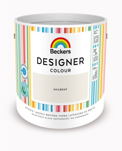 Designer Colour Sailboat 2,5L - Wysokiej Jakości Farba Designer Colour Sailboat 2,5L - Wysokiej Jakości Farba