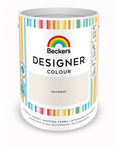 Designer Colour Sailboat 5L - Wysokiej Jakości Farba Designer Colour Sailboat 5L - Wysokiej Jakości Farba