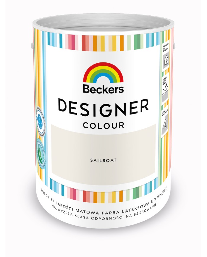 Designer Colour Sailboat 5L - Wysokiej Jakości Farba Designer Colour Sailboat 5L - Wysokiej Jakości Farba