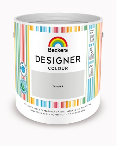 Designer Colour Tender 2,5l - Farba do wnętrz w najlepszej cenie Designer Colour Tender 2,5l - Farba do wnętrz w najlepszej cenie