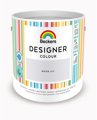 Designer Colour Water Lily 2,5L - Farba do wnętrz Designer Colour Water Lily 2,5L - Farba do wnętrz