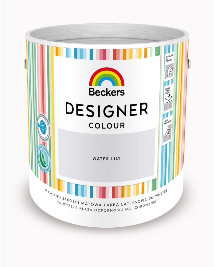 Designer Colour Water Lily 2,5L - Farba do wnętrz Designer Colour Water Lily 2,5L - Farba do wnętrz