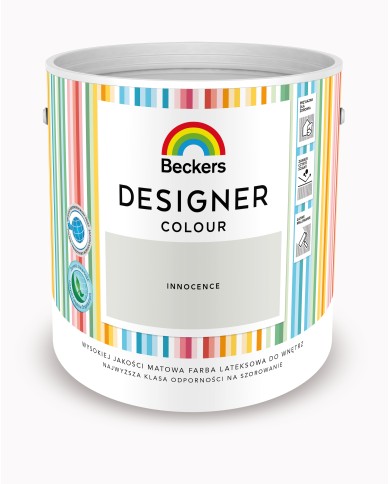 Designer Colour Innocence 2,5L - Farba do wnętrz w najlepszej cenie Designer Colour Innocence 2,5L - Farba do wnętrz w najlepszej cenie