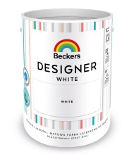 Designer White 5L - Elegancka farba do wnętrz | Najlepsza jakość