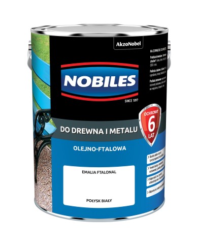 AKZO FTALONAL Połysk Biały 5L - Farba do wnętrz i elewacji AKZO FTALONAL Połysk Biały 5L - Farba do wnętrz i elewacji