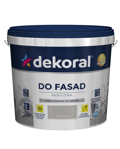 PPG POLINIT 5l - Lekko Popielaty | Farba do wnętrz i elewacji PPG POLINIT 5l - Lekko Popielaty | Farba do wnętrz i elewacji