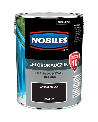 AKZO Chlorokauczuk Czarny 5L - Wysokiej Jakości Farba AKZO Chlorokauczuk Czarny 5L - Wysokiej Jakości Farba