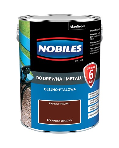 AKZO FTALONAL Brązowy 5L - Wysokiej Jakości Farba do Malowania AKZO FTALONAL Brązowy 5L - Wysokiej Jakości Farba do Malowania