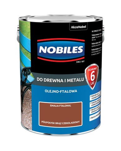 AKZO FTALONAL Brąz Czekoladowy 5L - Farba do wnętrz AKZO FTALONAL Brąz Czekoladowy 5L - Farba do wnętrz