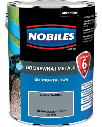 AKZO FTALONAL Szary Jasny 5L - Farba o Wysokiej Jakości AKZO FTALONAL Szary Jasny 5L - Farba o Wysokiej Jakości