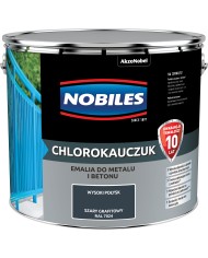 AKZO CHLOROKAUCZUK Szary grafitowy RAL 7024 - 10L | Najlepsza cena