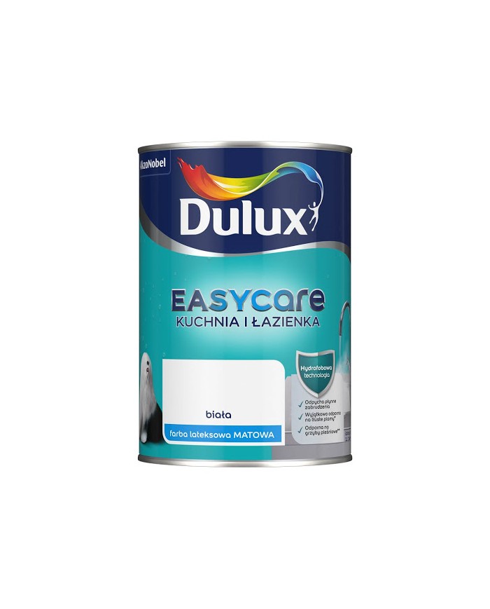 AKZO DULUX EASYCARE Kuchnia & Łazienka Biała 1L - Farba AKZO DULUX EASYCARE Kuchnia & Łazienka Biała 1L - Farba