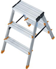 Drabina aluminiowa 2x3 wolnostojąca Dopplo - wysoka jakość! Drabina aluminiowa 2x3 wolnostojąca Dopplo - wysoka jakość!