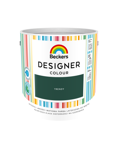 Designer Colour Trendy 2,5L - Modne Kolory do Twojego Wnętrza Designer Colour Trendy 2,5L - Modne Kolory do Twojego Wnętrza
