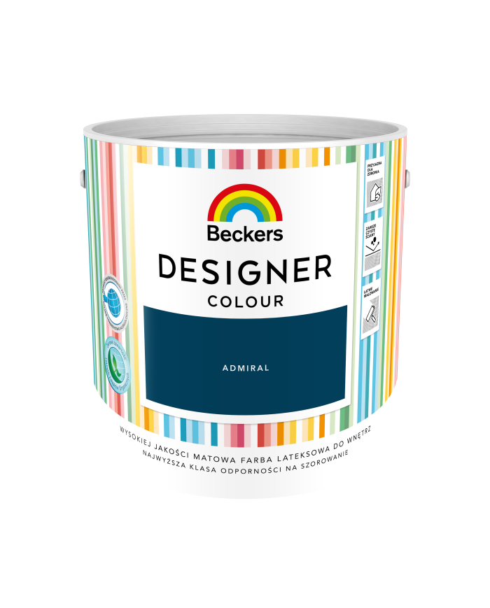 Designer Colour Admiral 2,5L - Farba do wnętrz w najlepszej cenie
