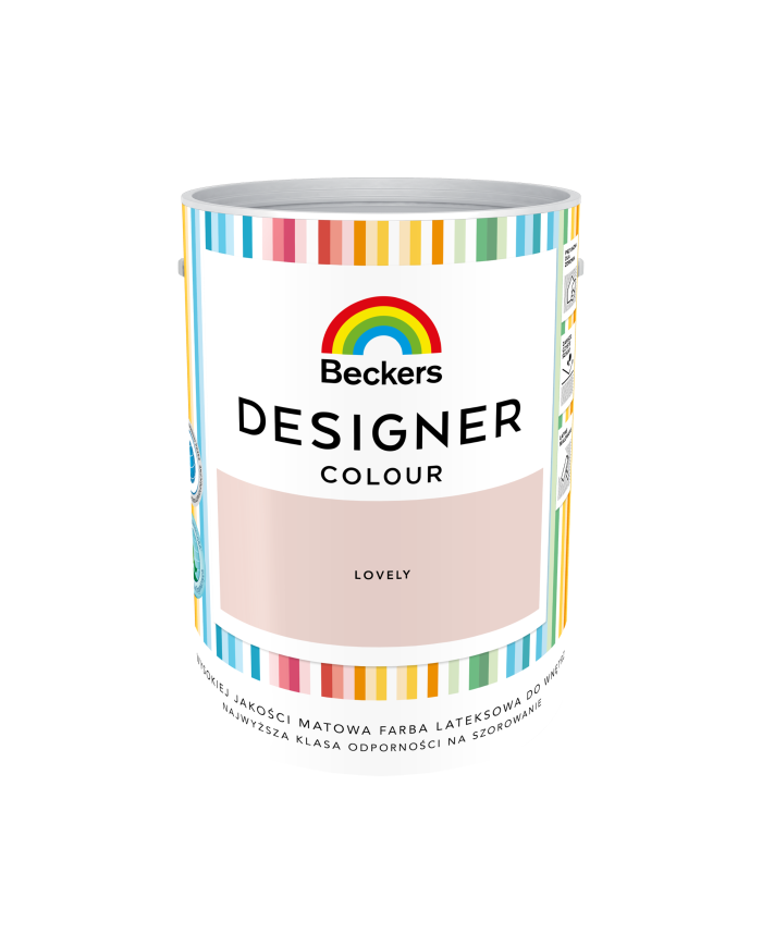 Designer Colour Lovely 5L - Idealna Farba do Twojego Wnętrza Designer Colour Lovely 5L - Idealna Farba do Twojego Wnętrza