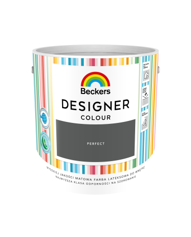 Designer Colour Perfect 2,5L - Idealna farba do wnętrz Designer Colour Perfect 2,5L - Idealna farba do wnętrz