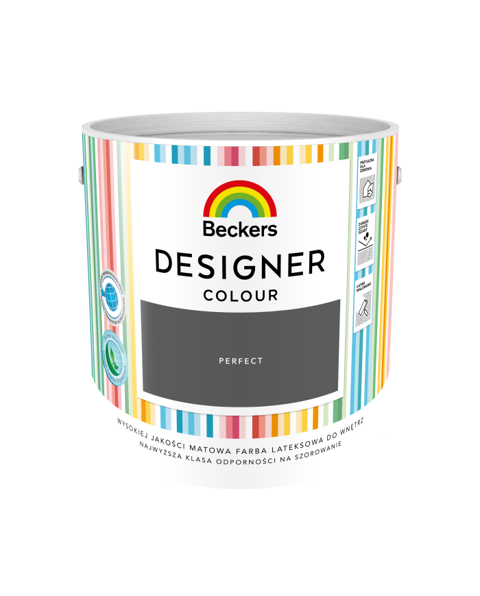 Designer Colour Perfect 2,5L - Idealna farba do wnętrz Designer Colour Perfect 2,5L - Idealna farba do wnętrz