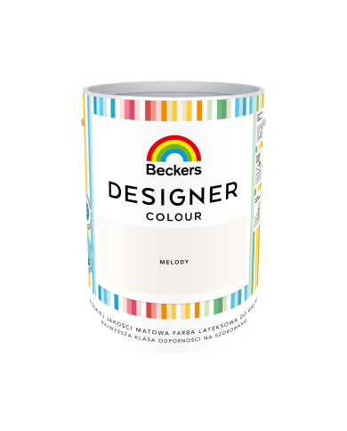 Designer Colour Melody 5L - Farba do wnętrz w doskonałej jakości Designer Colour Melody 5L - Farba do wnętrz w doskonałej jakości