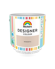 Designer Colour Wonderful 2,5L - Farba do wnętrz w najlepszej cenie Designer Colour Wonderful 2,5L - Farba do wnętrz w najlepszej cenie