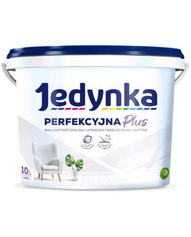 Jedynka Perfekcyjna Plus 10L - Najlepsza farba do wnętrz Jedynka Perfekcyjna Plus 10L - Najlepsza farba do wnętrz