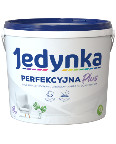 Jedynka Perfekcyjna Plus 5L - Najlepsza farba do wnętrz Jedynka Perfekcyjna Plus 5L - Najlepsza farba do wnętrz
