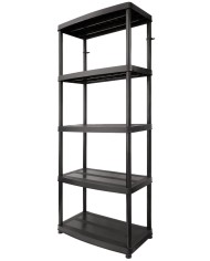 Regał plastikowy 180x74x40 cm - wytrzymałość 50 kg Regał plastikowy 180x74x40 cm - wytrzymałość 50 kg