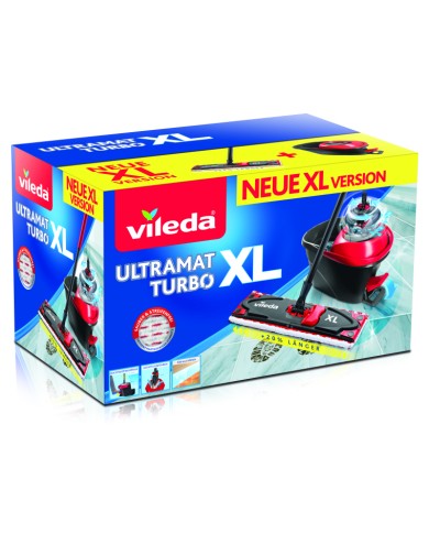 Vileda Mop obrotowy Ultramat TURBO XL - Skuteczne czyszczenie! Vileda Mop obrotowy Ultramat TURBO XL - Skuteczne czyszczenie!