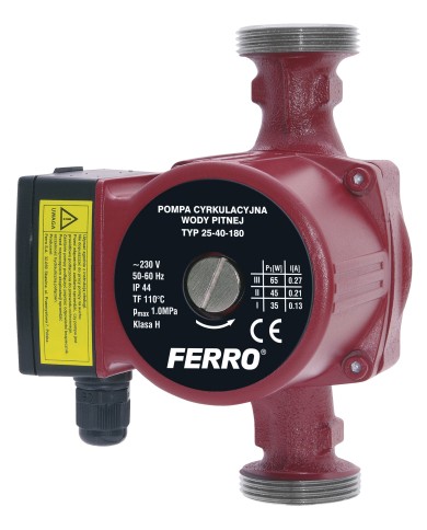 FERRO Pompa 25-40-180 - Wydajność i Niezawodność w Twoim Domu FERRO Pompa 25-40-180 - Wydajność i Niezawodność w Twoim Domu