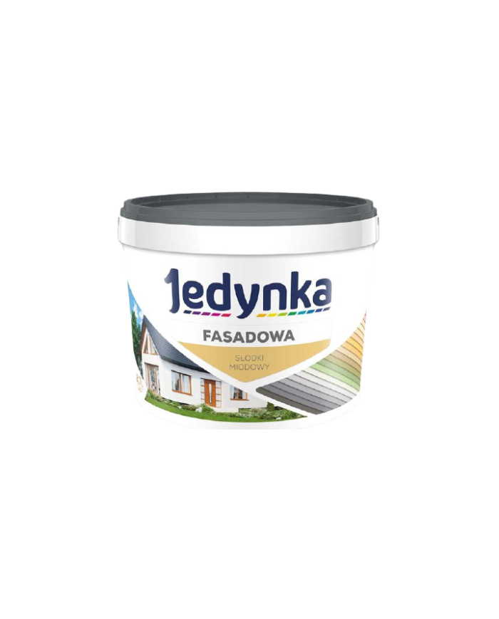 Jedynka Fasadowa Słodki Miodowy 9L - Farba do Elewacji