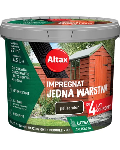 Jedna Warstwa 4Lata 4,5L Palisander - Wysokiej Jakości Produkt Jedna Warstwa 4Lata 4,5L Palisander - Wysokiej Jakości Produkt