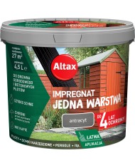 Jedna Warstwa 4Lata 4,5L Antracyt - Trwałość i Estetyka Jedna Warstwa 4Lata 4,5L Antracyt - Trwałość i Estetyka