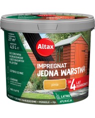 Jedna Warstwa 4Lata 4,5L Pinia - Idealna Farba do Drewna Jedna Warstwa 4Lata 4,5L Pinia - Idealna Farba do Drewna