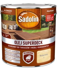 AKZO Sadolin Superdeck Bezbarwny 2,5L - Ochrona i Estetyka AKZO Sadolin Superdeck Bezbarwny 2,5L - Ochrona i Estetyka