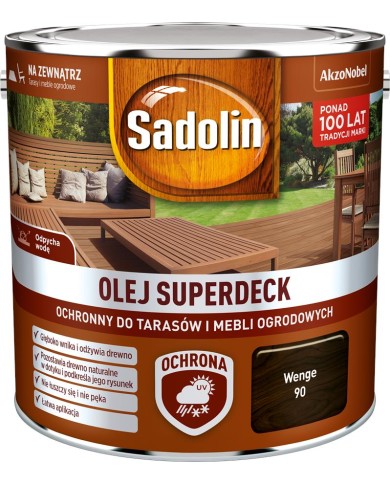 AKZO Sadolin Superdeck Wenge 90 - Farba 2,5L | Najlepsza Jakość AKZO Sadolin Superdeck Wenge 90 - Farba 2,5L | Najlepsza Jakość
