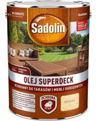 AKZO SADOLIN SUPERDECK olej bezbarwny 1.5L - Najlepsza ochrona