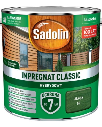 AKZO Sadolin Classic Hybrydowy Akacja 2,5L - Wysoka Jakość AKZO Sadolin Classic Hybrydowy Akacja 2,5L - Wysoka Jakość