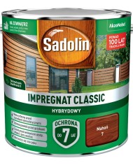 AKZO Sadolin Classic Hybrydowy Mahoń 2,5L - Wysoka Jakość