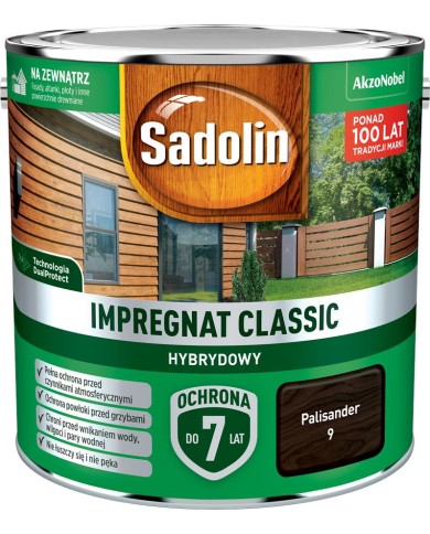 AKZO Sadolin Classic Hybrydowy Palisander 2,5L - Wysoka Jakość AKZO Sadolin Classic Hybrydowy Palisander 2,5L - Wysoka Jakość