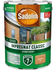 AKZO Sadolin Classic Hybrydowy Dąb Jasny 4,5L - Wysoka Jakość