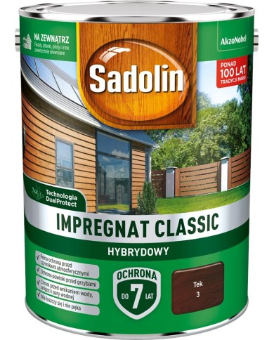 AKZO Sadolin Classic Hybrydowy Tek 4,5L - Wysoka Jakość i Trwałość AKZO Sadolin Classic Hybrydowy Tek 4,5L - Wysoka Jakość i Trwałość