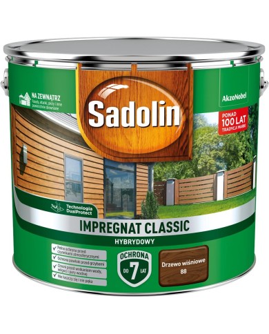 AKZO Sadolin Classic Hybrydowy 9L - Drzewo Wiśniowe | Farba AKZO Sadolin Classic Hybrydowy 9L - Drzewo Wiśniowe | Farba