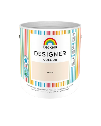 Designer Colour Melon 2,5L - Farba do wnętrz w atrakcyjnym kolorze Designer Colour Melon 2,5L - Farba do wnętrz w atrakcyjnym kolorze
