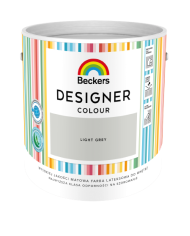Designer Colour Light Grey 2,5L - Farba do wnętrz Designer Colour Light Grey 2,5L - Farba do wnętrz