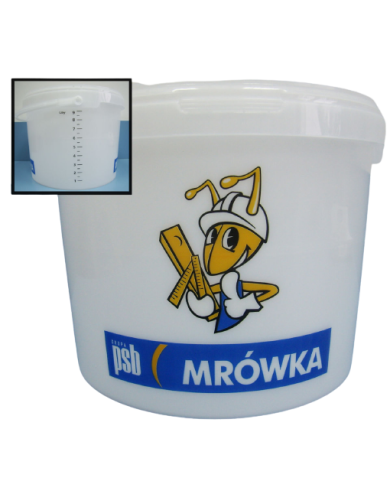 Wiadro MRÓWKA 11L z podziałką do 9L - paleta 550 szt. Wiadro MRÓWKA 11L z podziałką do 9L - paleta 550 szt.
